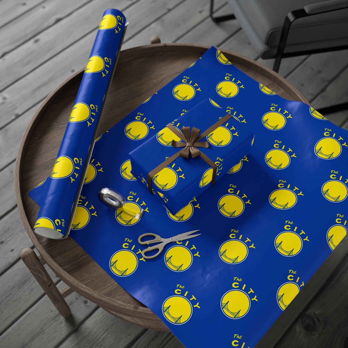 Golden State Warriors The CITY NBA Gift Wrapping Paper