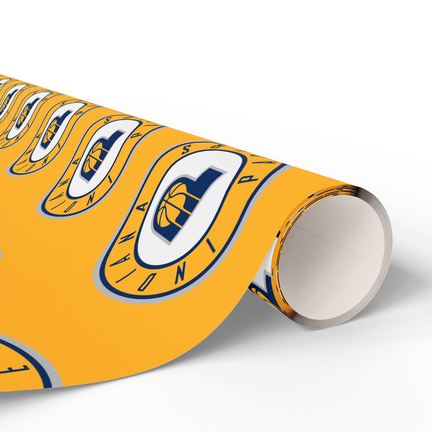 Indiana Pacers NBA Holiday Gift Wrapping Paper