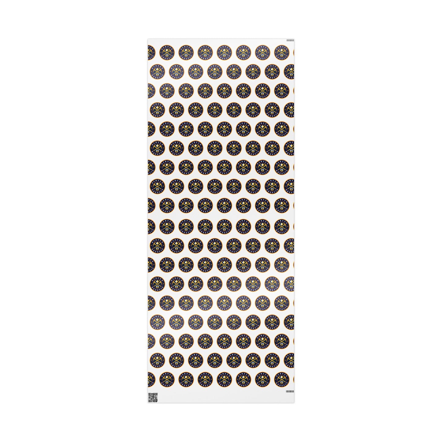 Denver Nuggets NBA Holiday Gift Wrapping Paper