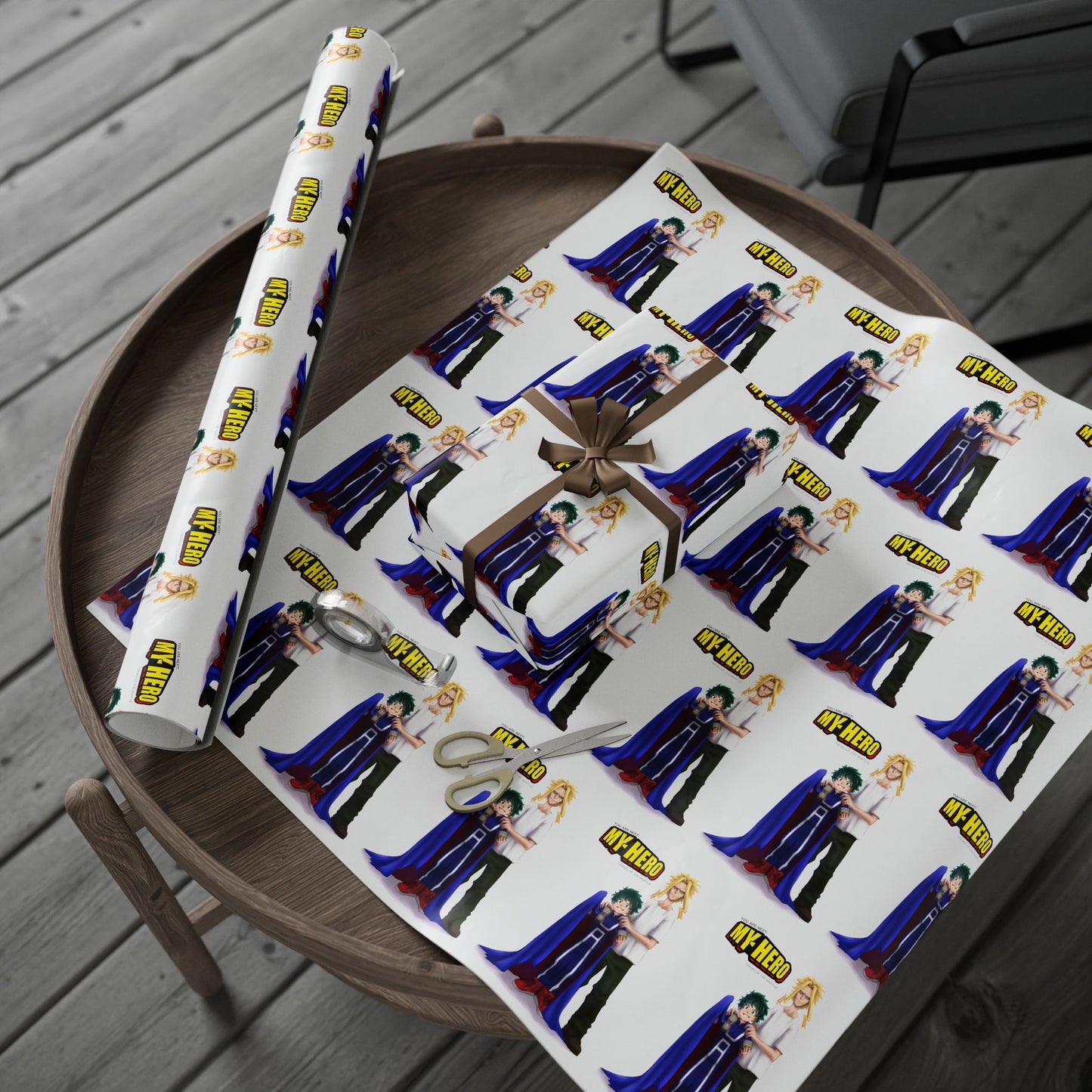 My Hero might Anime Manga Cartoon Christmas Holiday Birthday Present Gift Wrapping Papers