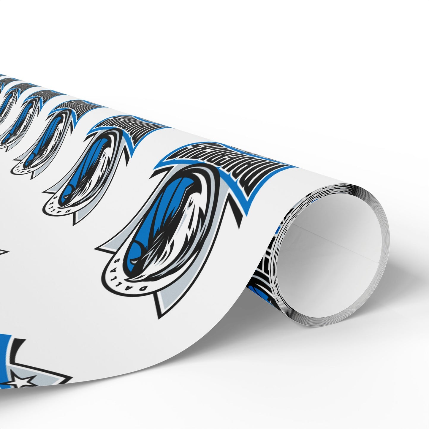 Dallas Mavericks NBA Holiday Gift Wrapping Paper