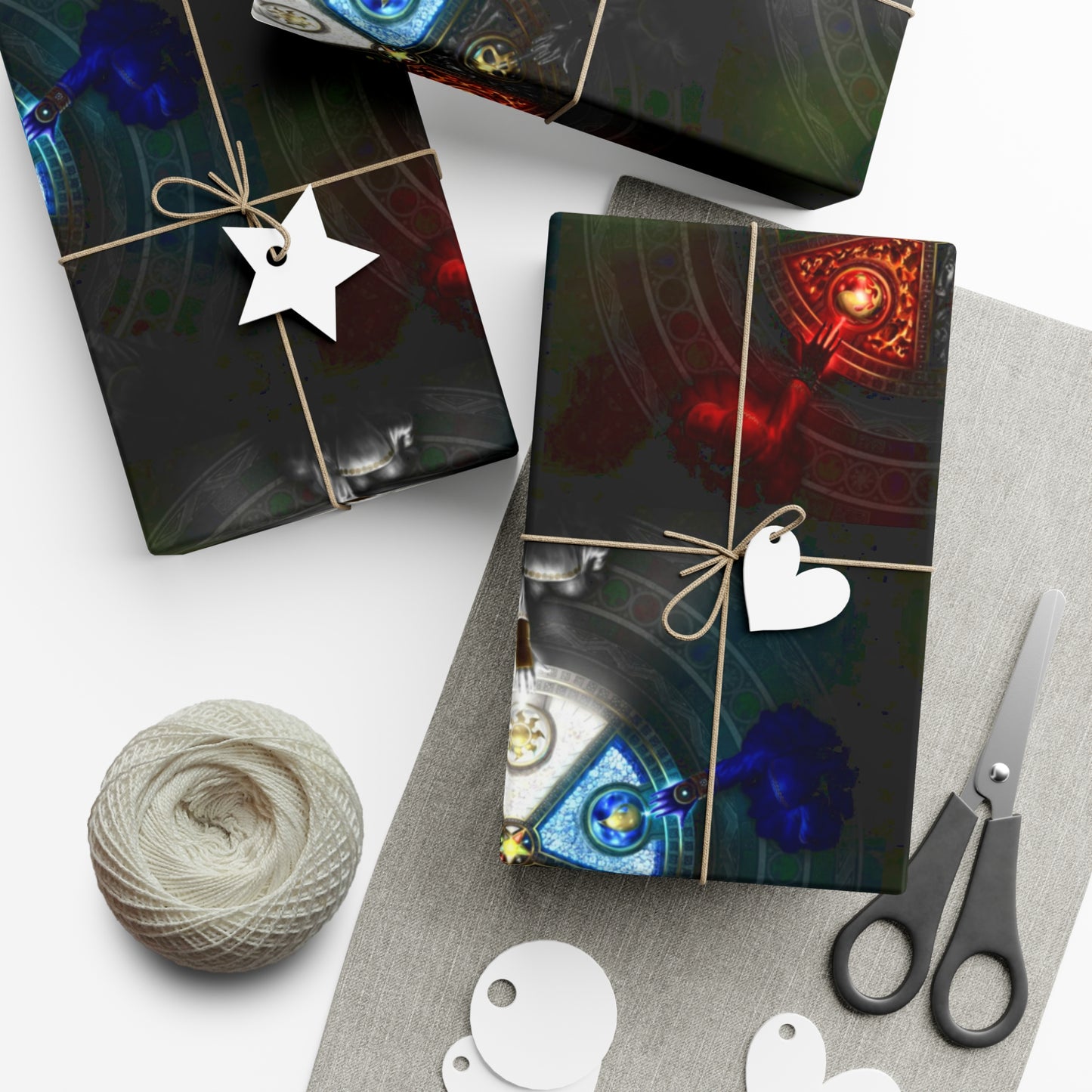 Magic: The Gathering Holiday Gift Wrap Holiday Paper