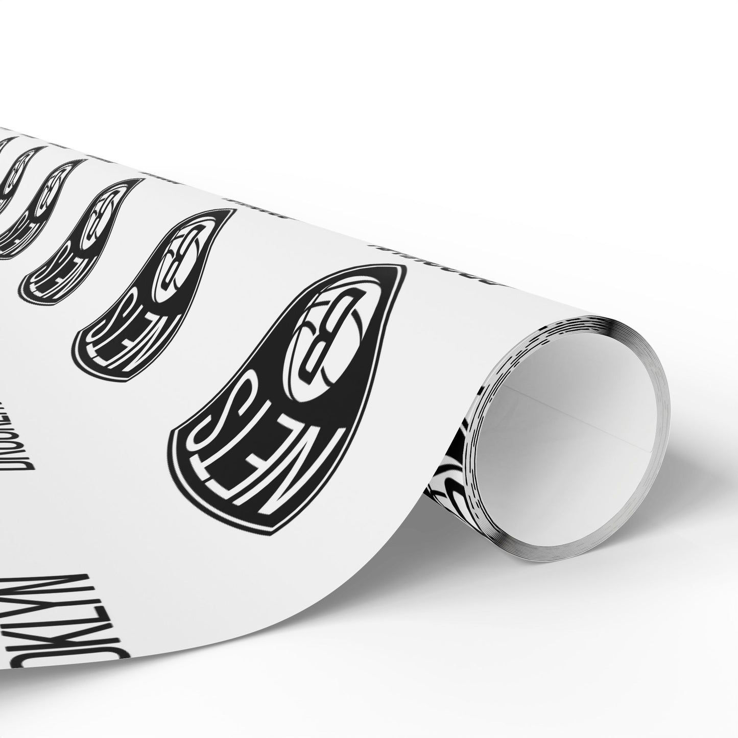 Brooklyn Nets NBA Holiday Gift Wrapping Paper
