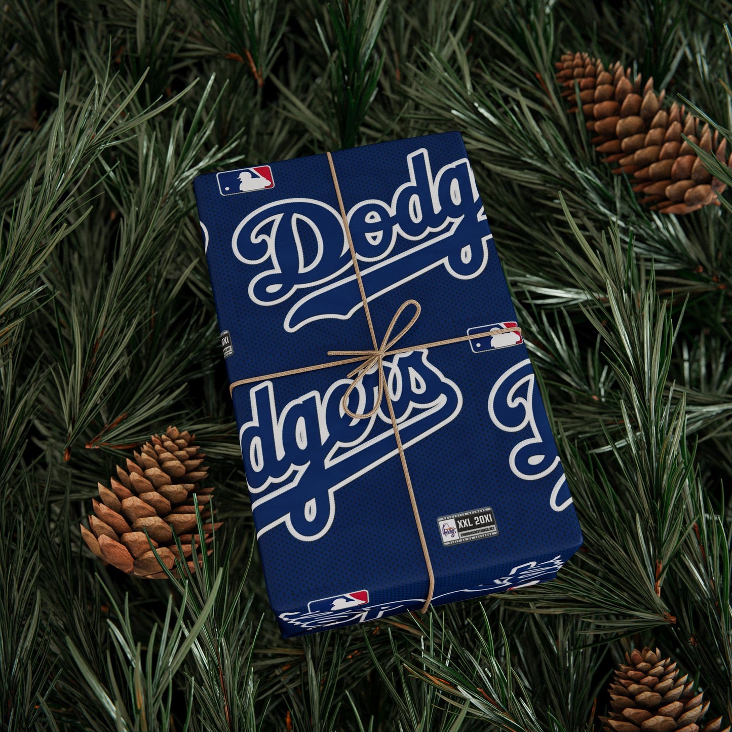Los Angeles Dodgers MLB Gift Wrapping Paper