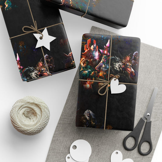 WoW Warcraft all characters Gift Wrapping Paper