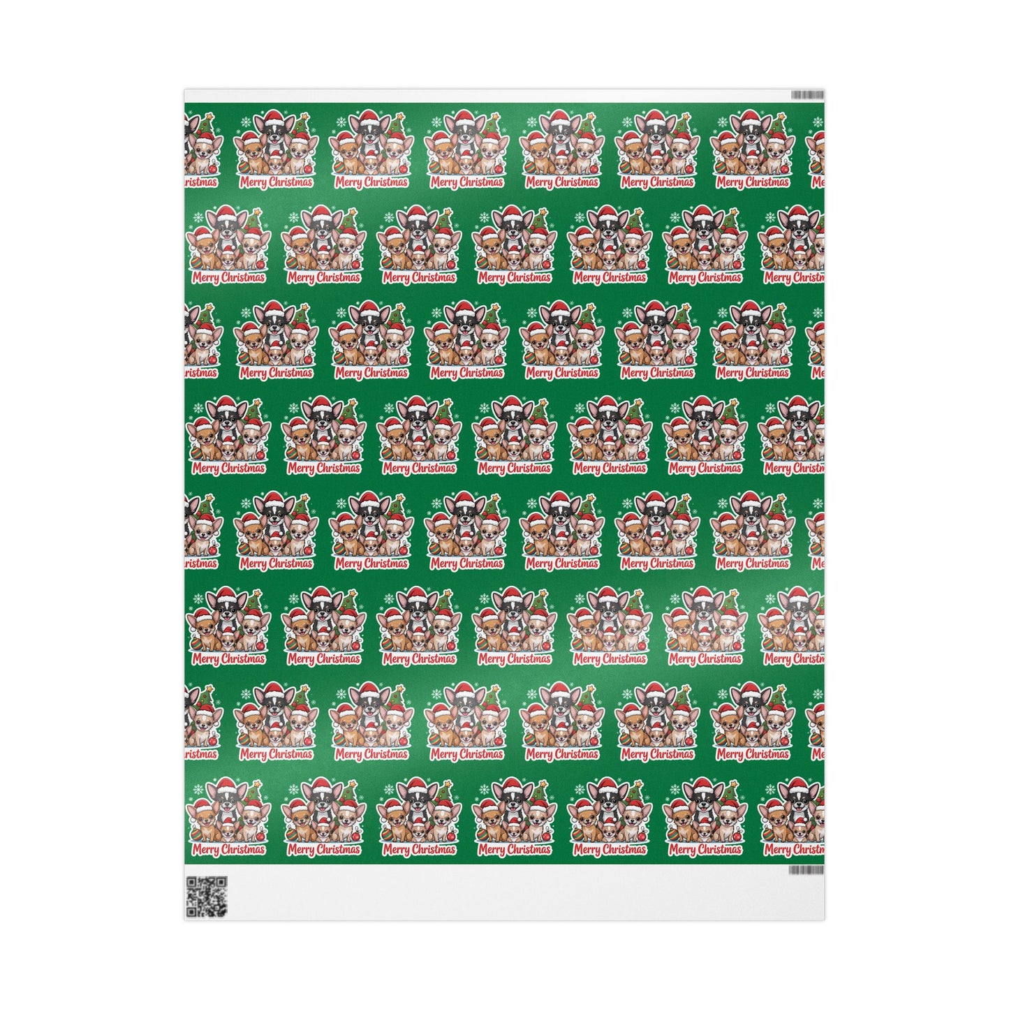 Chihuahua Merry Christmas Wrapping Paper