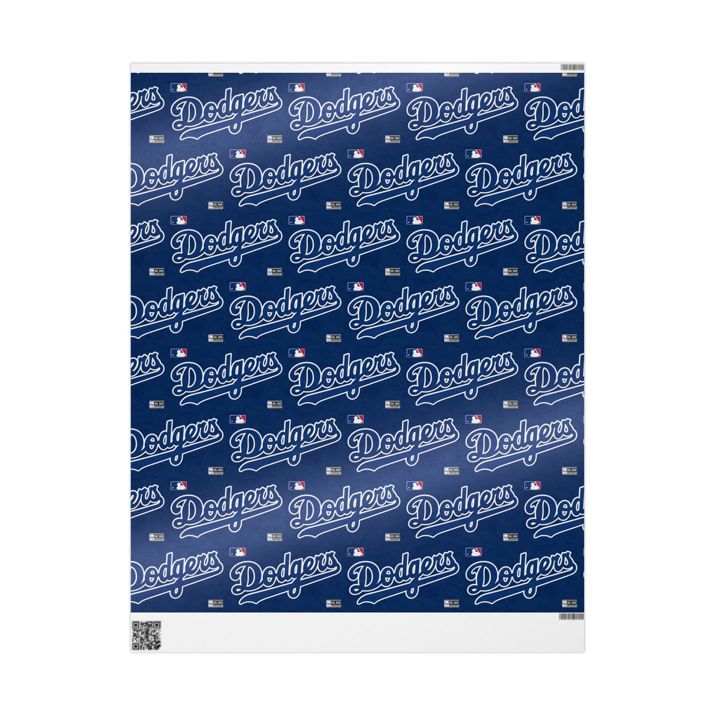 Los Angeles Dodgers MLB Gift Wrapping Paper