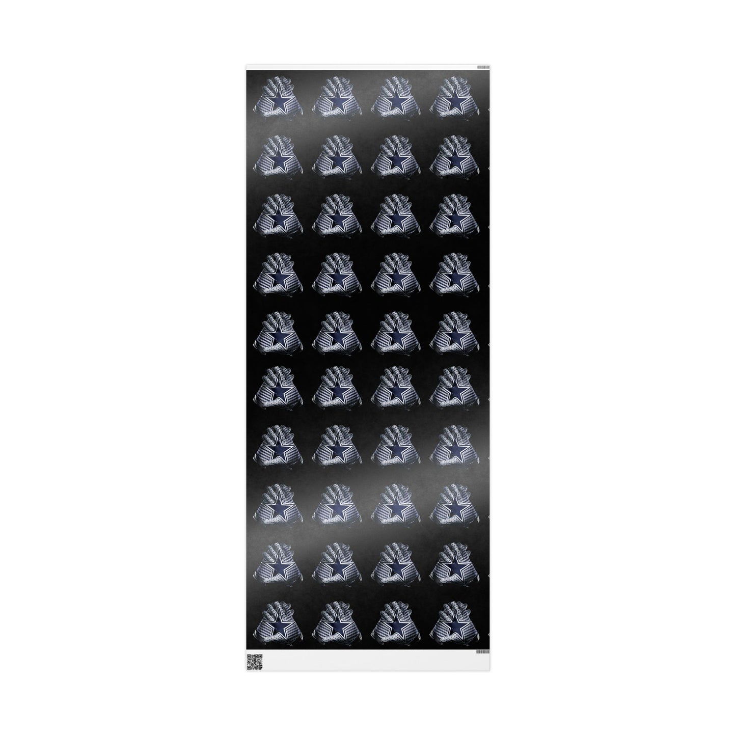 Dallas Cowboys Gloves Gift Wrapping Paper