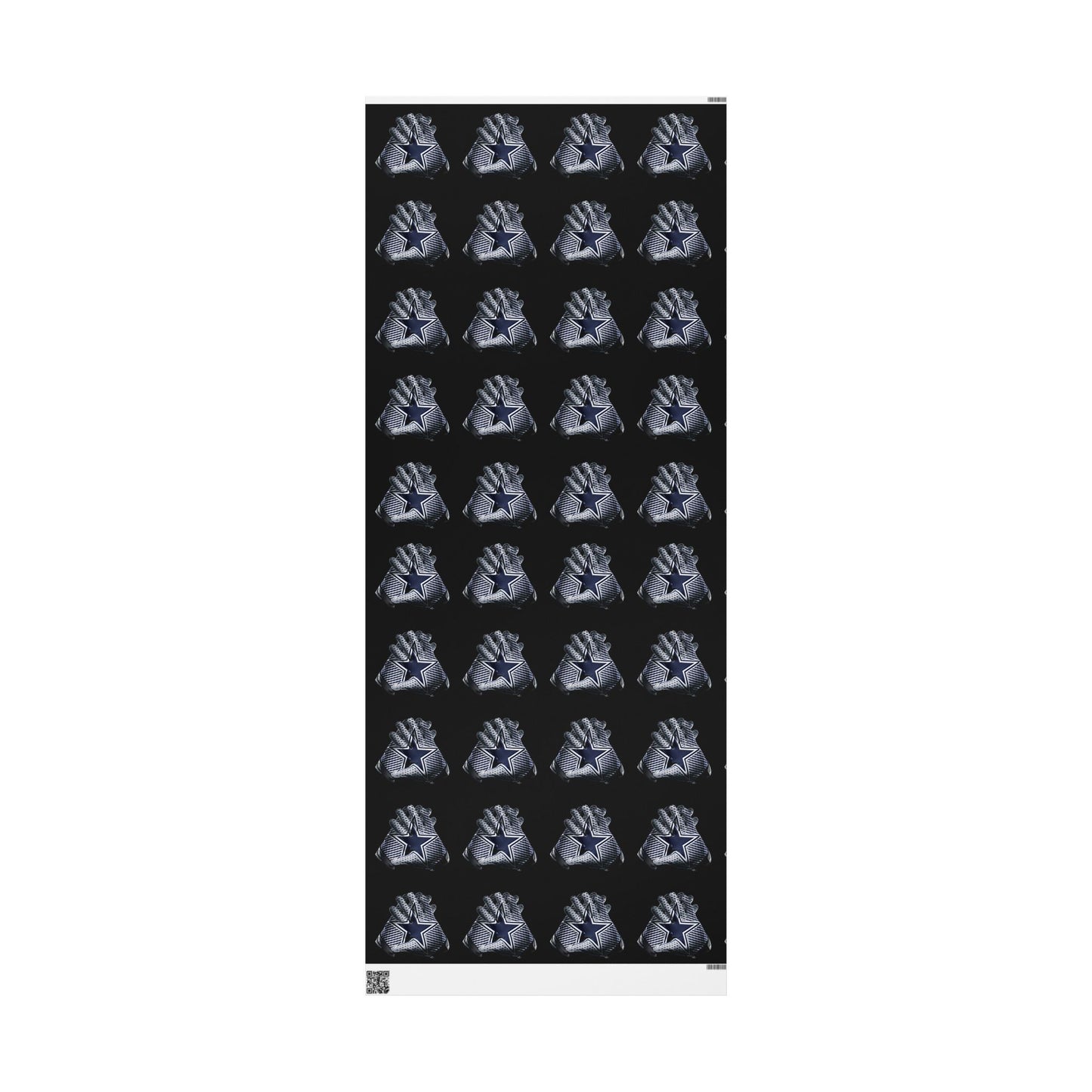 Dallas Cowboys Gloves Gift Wrapping Paper
