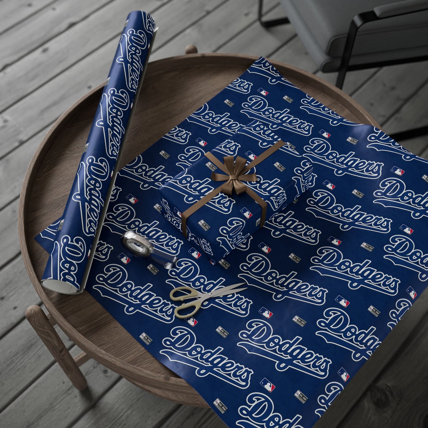 Los Angeles Dodgers MLB Gift Wrapping Paper
