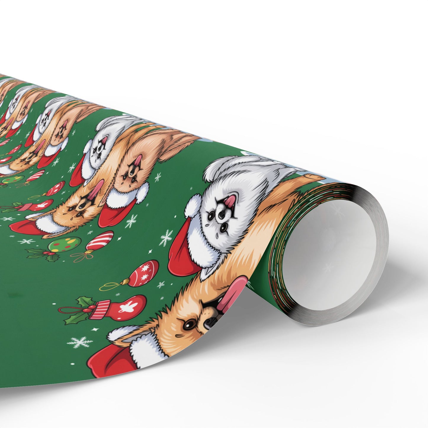 Pomeranian Merry Christmas Wrapping Paper