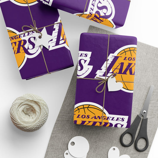 Los Angeles Lakers Gift Wrapping Paper