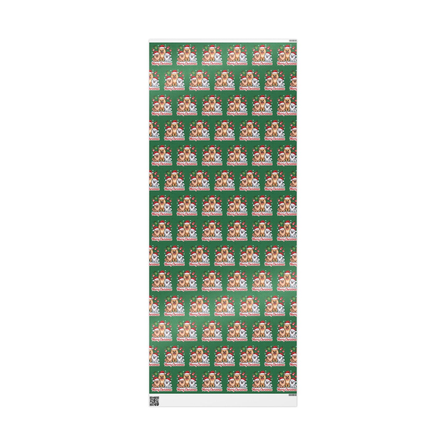Pomeranian Merry Christmas Wrapping Paper