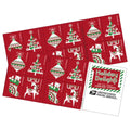 Holiday Delights Forever Stamps (5 Booklets of 20 - 100 Total)
